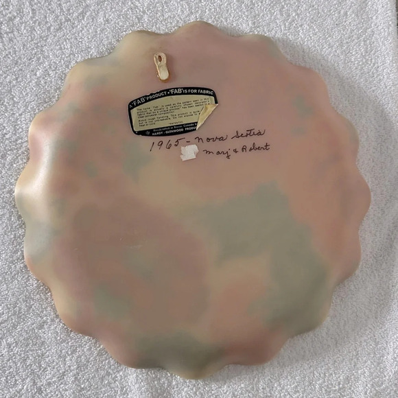 Vintage Hardy Glenwood Floral  Fab Composite Fabware Serving Tray Decor - Picture 4 of 8